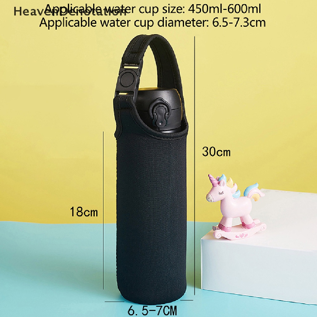 [HeavenDenotation] 500ml Baru Portabel Panas Insulated Cup Sleeve Case Travel Penutup Botol Air HDV