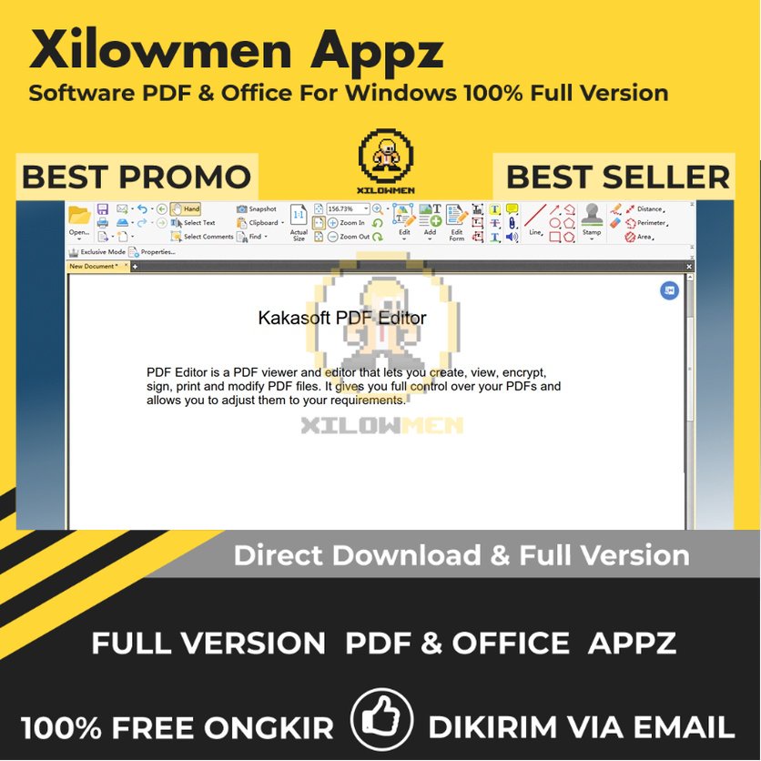 [Full Version]  Kakasoft PDF Editor Pro PDF Office Lifetime Win OS