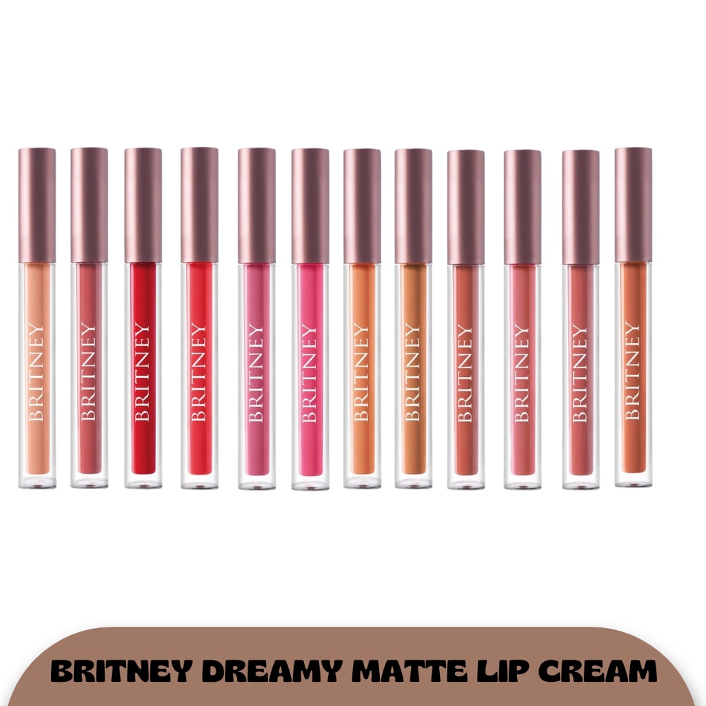 Purbasari Britney Dreamy Matte Lip Cream