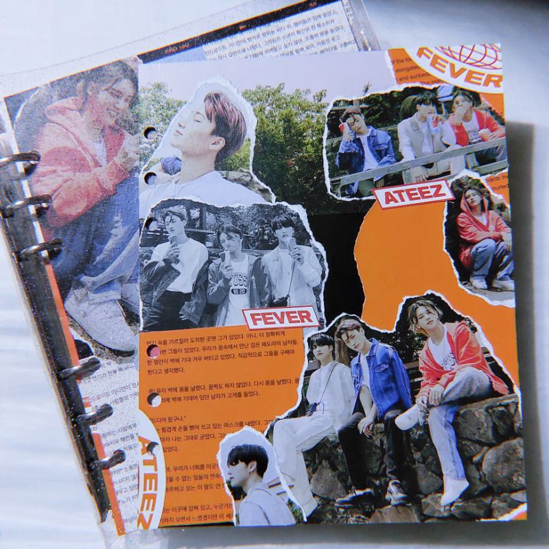 Ateez Photocard Ode to Youth Photobook - Jongho OTY