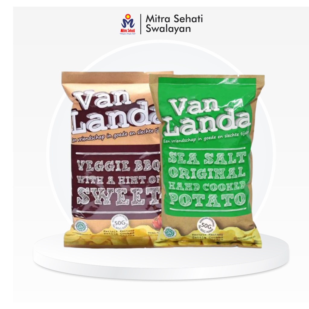 

VANLANDA SEA SALT, BBQ VEGIE 50gr - Mitra Sehati Swalayan