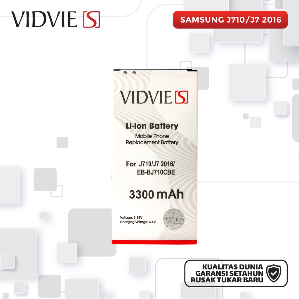 BATT VIDVIE-S SAM J7 2016/J710/EB-BJ710/EB-BJ710CBC