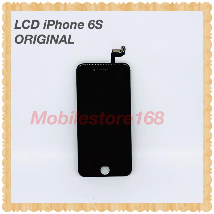 LCD IPHONE 6S ORIGINAL 100 COPOTAN - Hitam Berkualitas