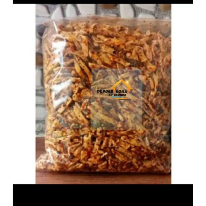 

BASRENG daun jeruk pedas kriuk 1kg