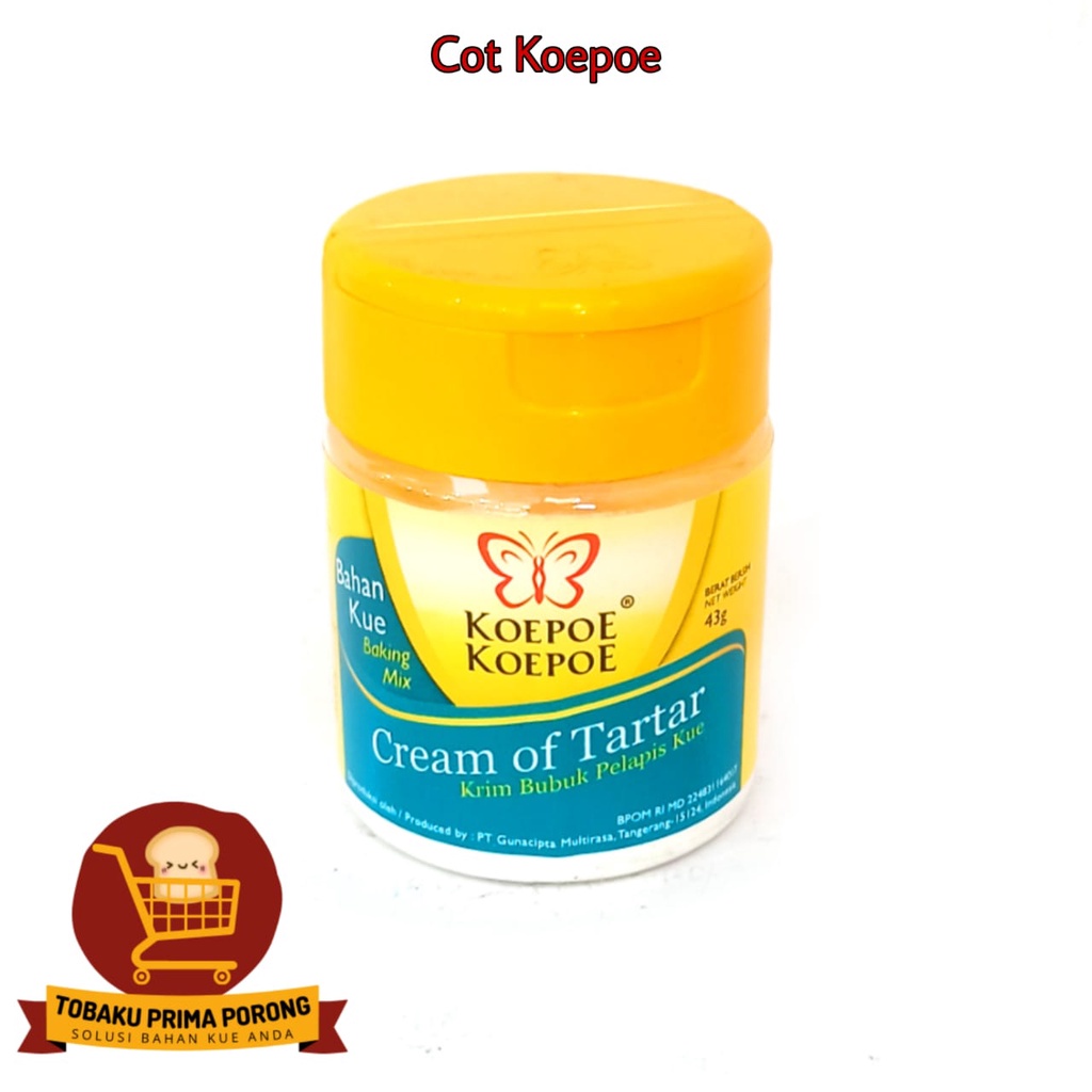 

Koepoe Cream Of Tartar (COT) 43 gram