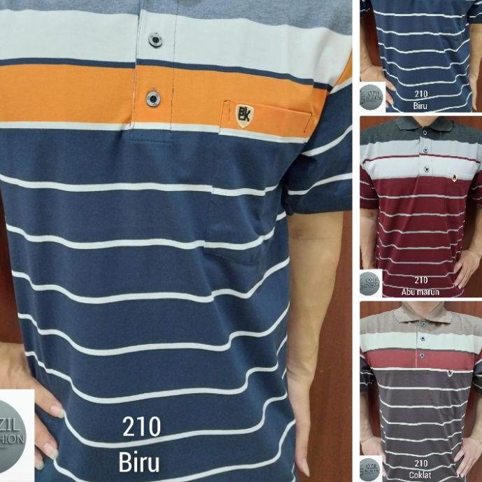 ◙ Kaos Kerah pria/Baju kerah salur/kaos kerah pria ✹