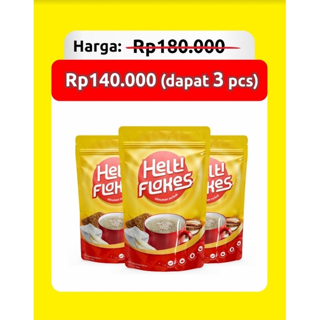 

HELTIFLAKES UNTUK ASAM LAMBUNG DAN MAAG - Helti flakes Sereal - 200gr