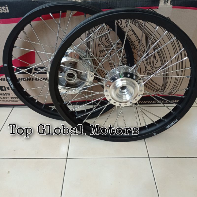 Velg Paketan SupraX125 / Kharisma / Revo Absolute / Revo Lama / Supra fit New / Blade Old Sepasang U
