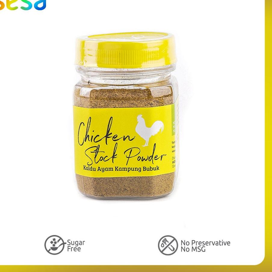 

☃ Aidan - Kaldu Ayam Kampung 75 g | Kaldu Bebas MSG, Non MSG ♙