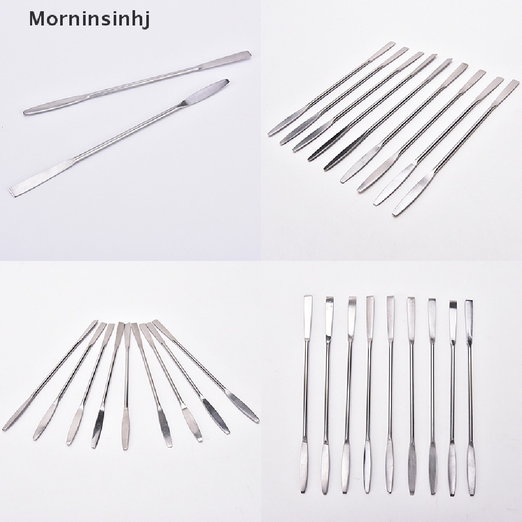 Mornin 1Pcs Wanita Stainless Steel Nail Art Makeup Palette Spatula Nada Batang Alat Kecantikan id