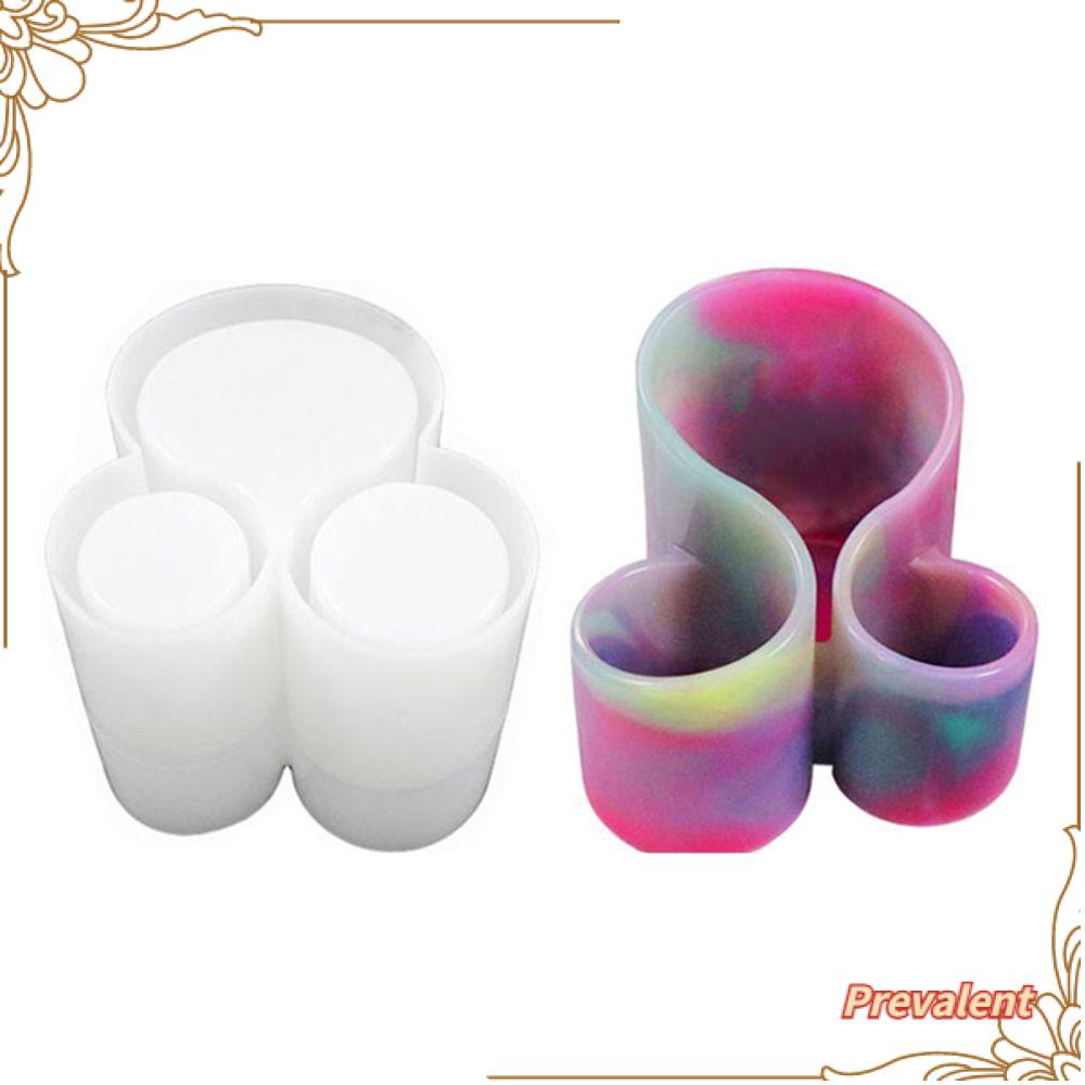 Preva Cetakan Resin Epoxy Kerajinan Perhiasan Alat Kosmetik Penyimpanan Handmade Silicone Mold