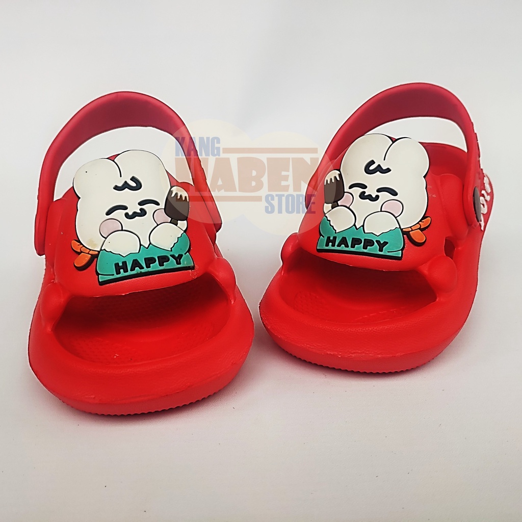 Habenkids Sandal Anak Bayi Balita Cowok Cewek Karakter Kelinci Belajar Jalan 372E