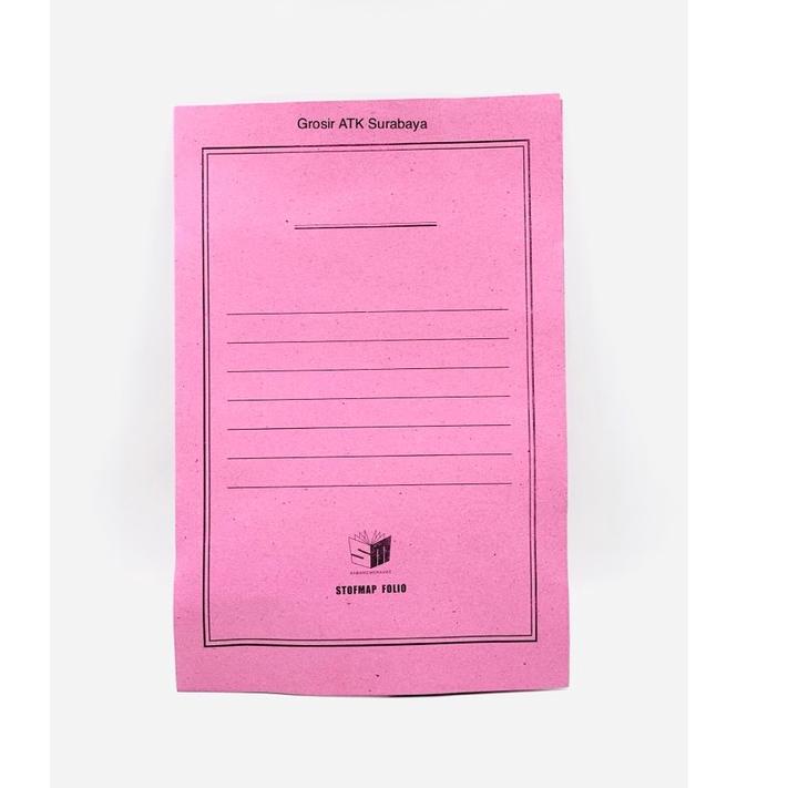 

Model Cantik ( Dapat 50 Lembar ) Stopmap Stop Map Kertas Folio F4