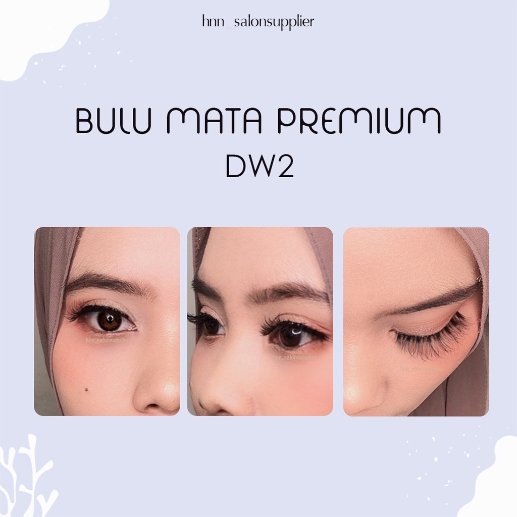 Bulu Mata Palsu Handmade Fake Eyelash Eye Lashes Lash Artifivial Belle Eyelashes DW 2