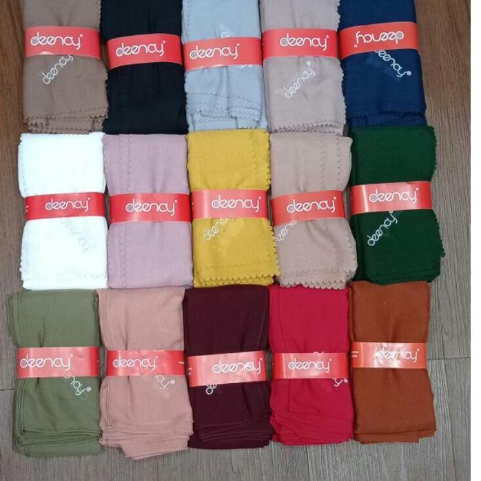 ➽ segi empat deenay ori polos, hijab deenay liza ori ❋