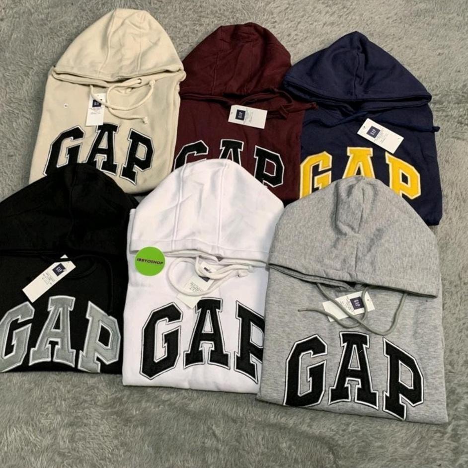 Dapatkan Voucher [COD] Jaket GAP-Sweater Hoodie GAP Texs Bordir Original Distro Untuk Pria Dan nita 