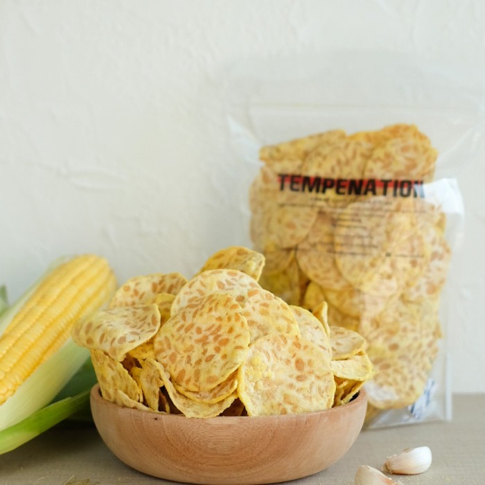 

Terlaris ✨ -Keripik tempe jagung manis 250gr2.2.23