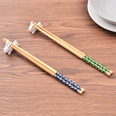 ⭐️𝐈𝐇𝐒 𝟒𝟑𝟏 𝐋𝐚𝐦𝐩𝐮𝐧𝐠⭐️Sumpit Bambu Panjang Motif Bunga Sumpit Makan Bamboo Chopsticks