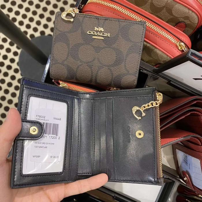 Coach Dompet wanita Lipat Coach wallet Tas Wanita Coach Clutch Wanita