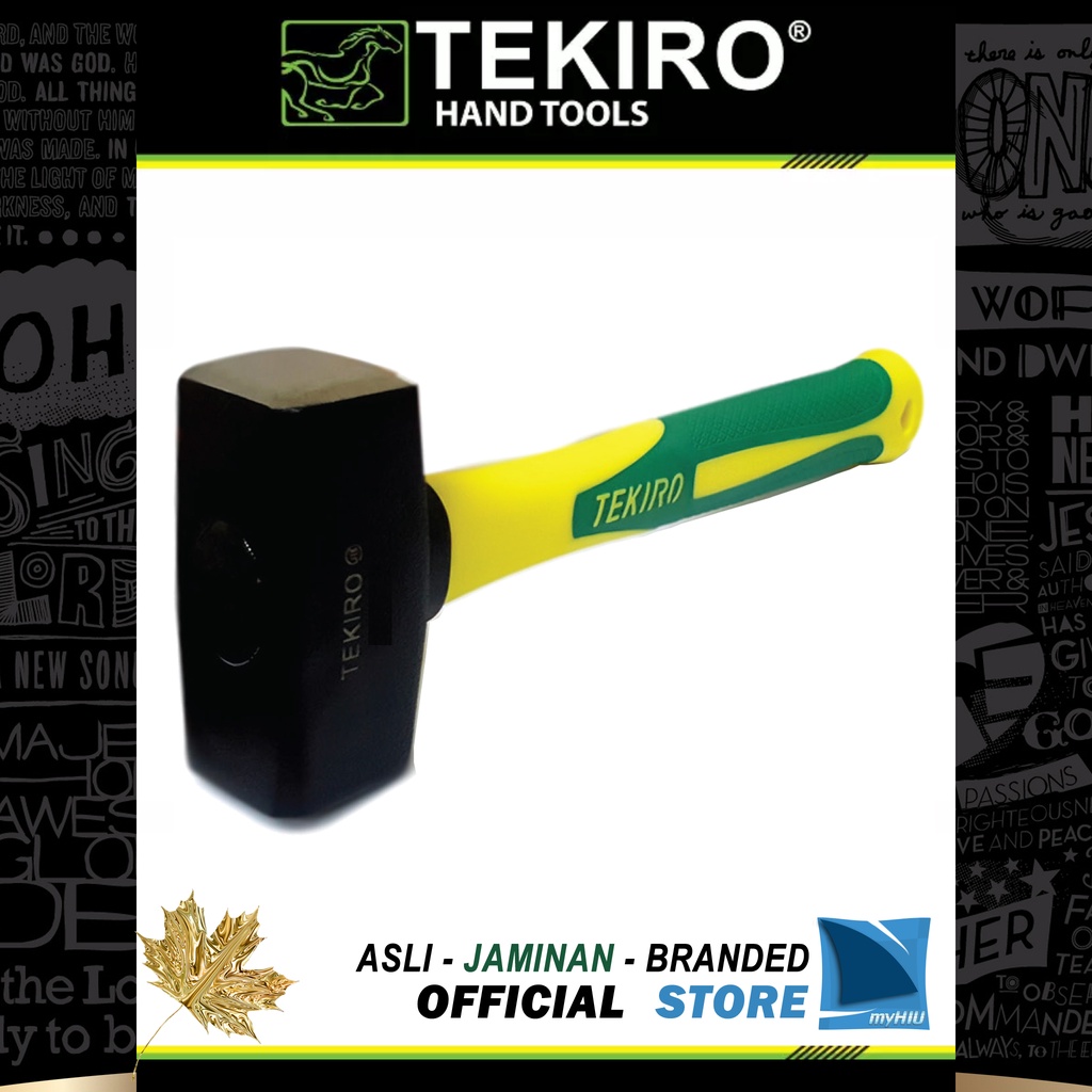 Palu Batu 1 kg / Stoning Hammer Godam Martil Pukul TEKIRO
