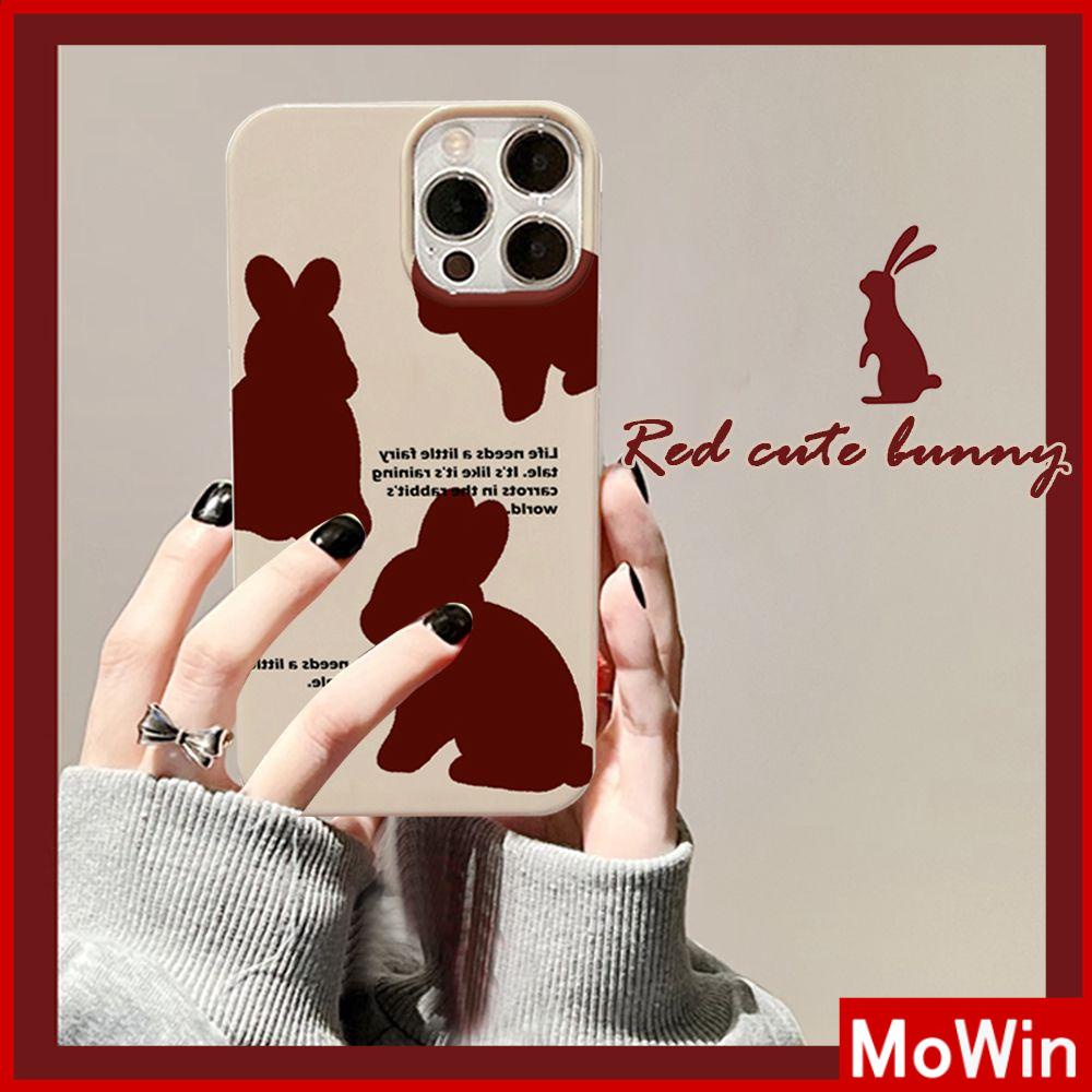 For iPhone 14 Pro Max iPhone Case iPhone 11 Khaki Gray Glossy TPU Soft Case Shockproof Protection Camera Cartoon Cute bunny Style Compatible with iPhone 13 Pro max 12 Pro Max 11 xr xs max