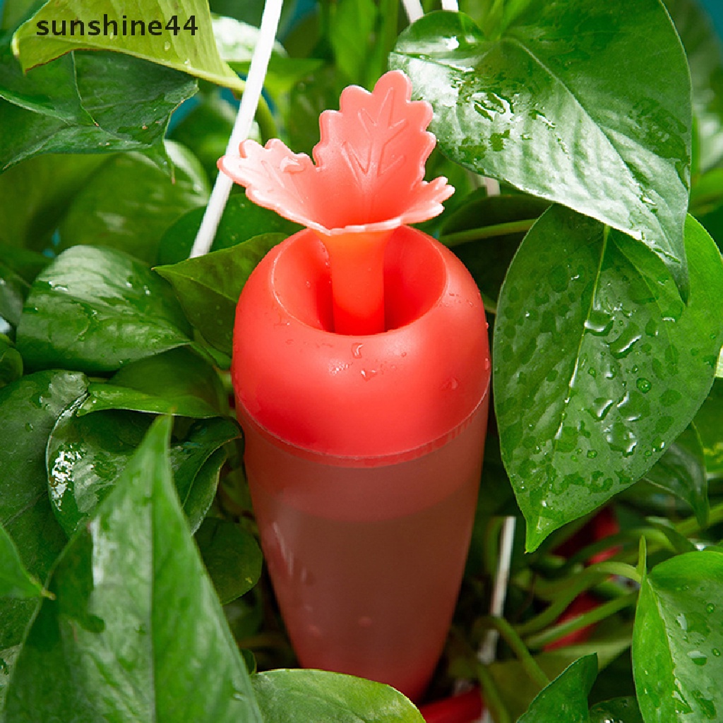 Sunshine Wortel Besar Self Watering Alat Taman Plastik Travel Dripper Irigasi Device ID