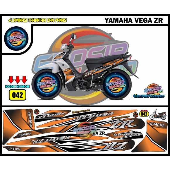 STRIPING VARIASI YAMAHA VEGA ZR / STIKER VARIASI YAMAHA VEGA ZR / STIKER MOTOR VARIASI