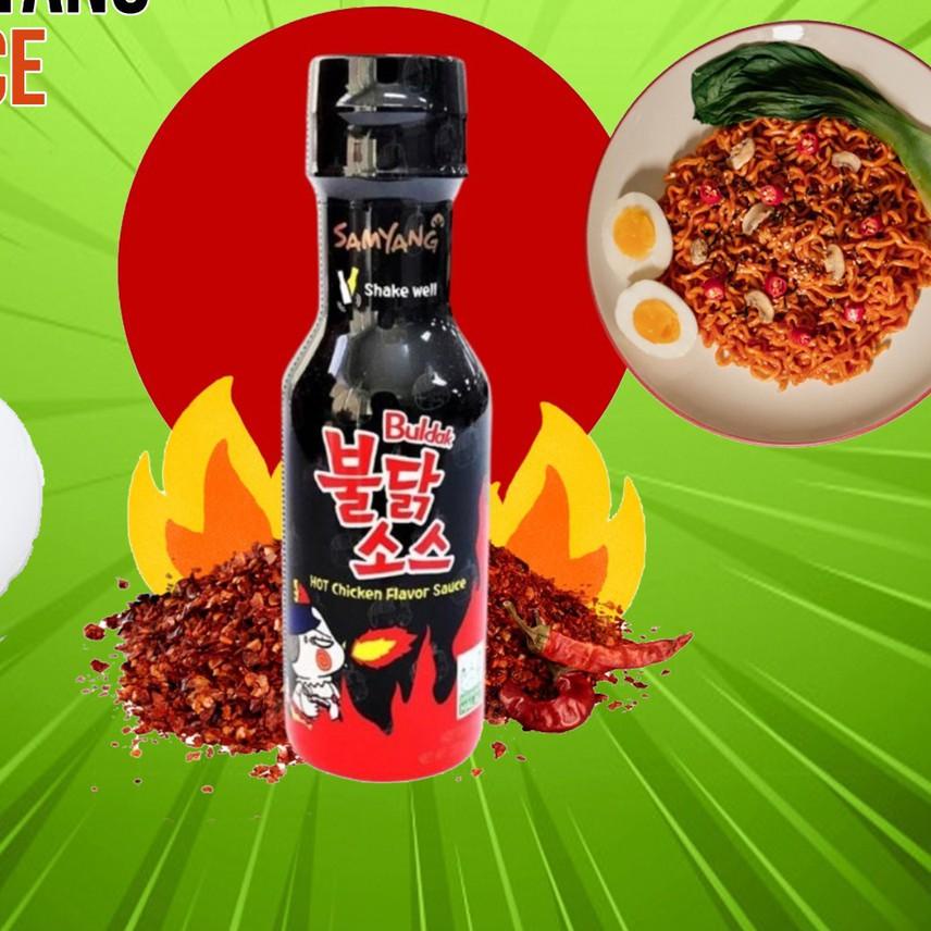 

♔ Saos Sauce Samyang Saus Samyang Logo Halal Hitam Original ☑