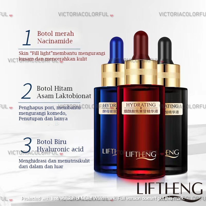 Liftheng~Serum Hydrating Amida Arbutin serum putih Memutihkan Kulit