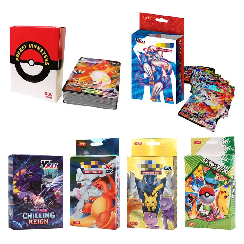 【Ready Stock！】Pokemon Koleksi Kartu Game Brilliant Stars of Pok Mon GX EX Team Untuk Hadiah Anak