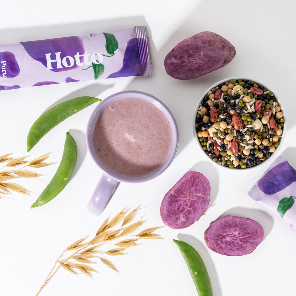 

RB22 Hotto Purto 1 Pouch (16 Sachet) Superfood Multigrain dengan Ubi Ungu
