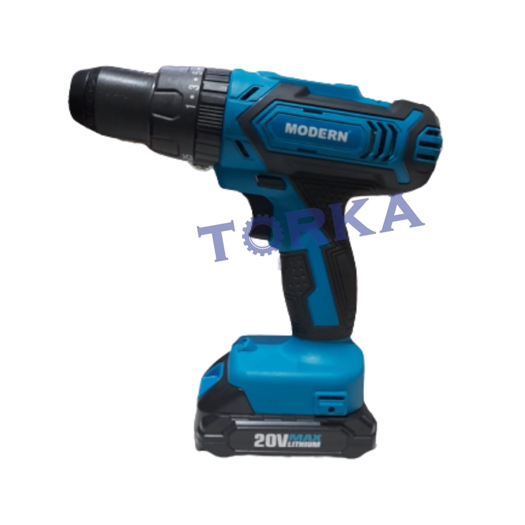 Bor Charge MODERN M20Li 20V Bor Baterai 13mm Cordless Hammer drill