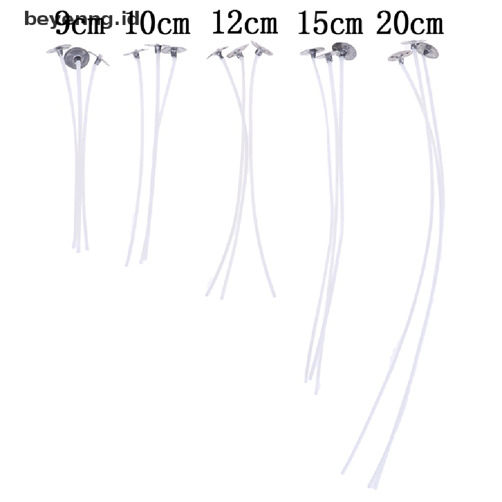 Beyen 100Pcs Wicks Cotton Core Wd Wick Dengan Sustainer Untuk Novelt ID