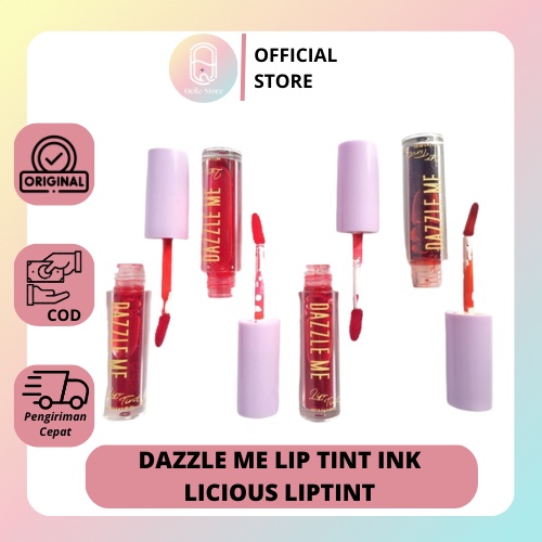 QEILA - DAZZLE ME LIP TINT INK LICIOUS LIPTINT LIP STAIN BPOM