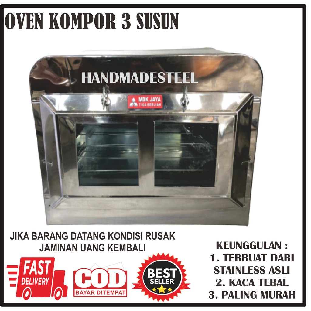 Termurah oven kompor stainless steel kualitas terjamin COD Serang Cilegon