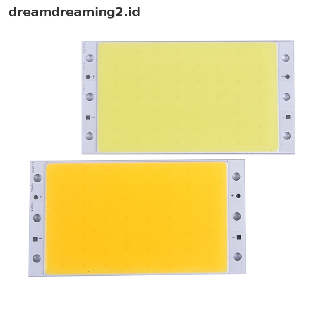 (dream) Lampu LED Panel COB 94x50MM Lampu Strip Ultra Terang Lampu LED Papan COB 10W.