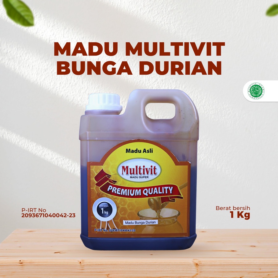 

MADU ASLI BUNGA DURIAN MULTIVIT || MADU MURNI 100%