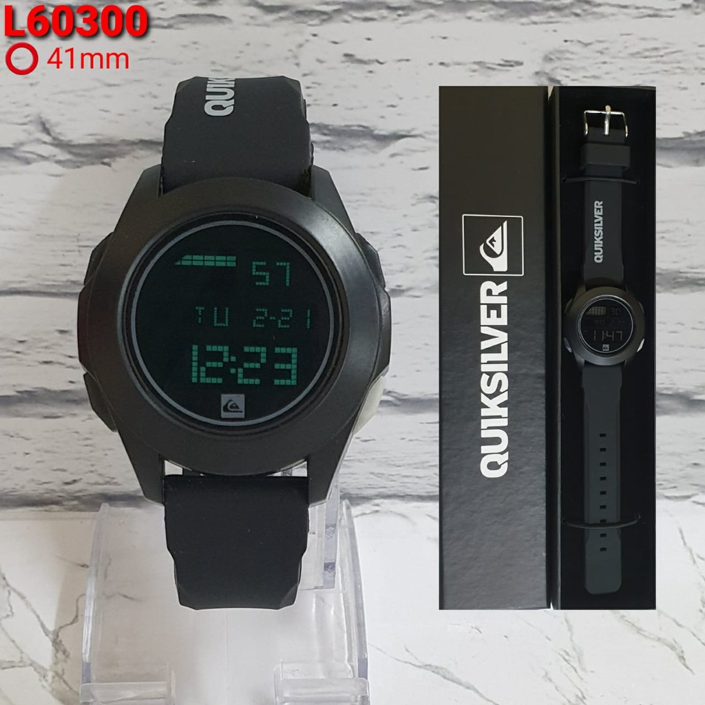 Jam Tangan Pria Quiksilver Drone Mini Digital Rubber