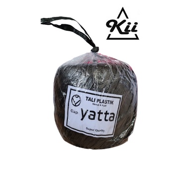 

Tali Plastik - Tali Rafia Hitam - Tali Rafia Yatta 1kg