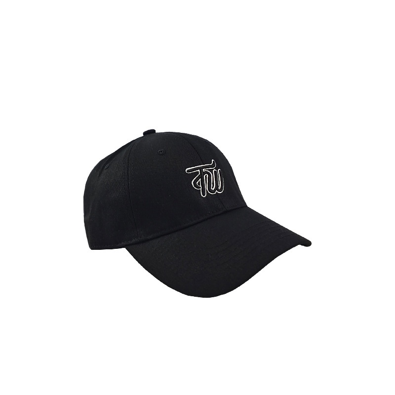 Topi Baseball Huruf Lidah Bebek Beruang Kecil Korea Untuk Pria Dan Wanita