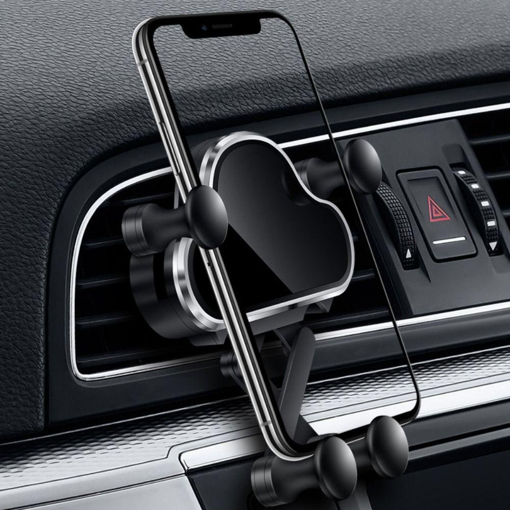 POPULAR IPHONE SAMSUNG Gravity Car Phone Holder New Support Smartphone GPS Mount Untuk Iphone14Samsung Xiaomi