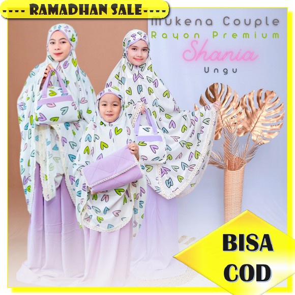 Mukena Couple Ibu Dan Anak 4-9 Tahun Azkia Mukena Kapel Ibu Dan Anak Mukena Couple Ibu Anak Terbaru 