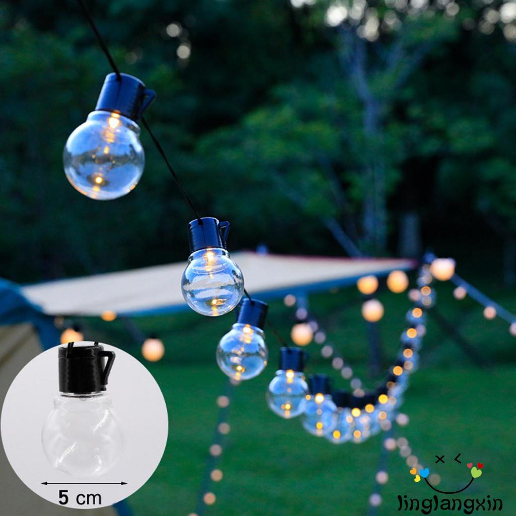 Llx-20 Lampu String Outdoor LED Lampu Bola Hias Untuk Festival Pesta Pernikahan