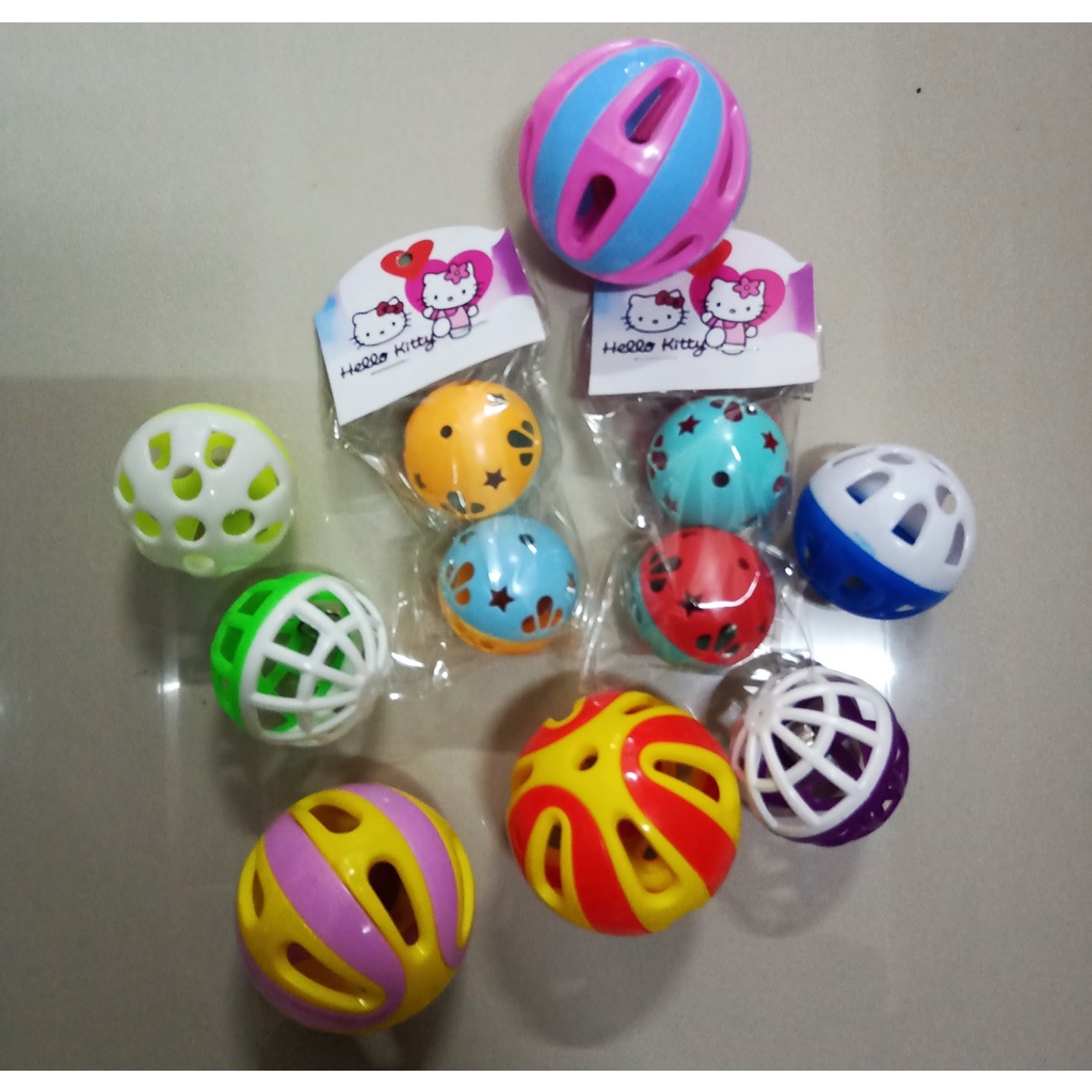 Mainan Bola Kucing Kerincing Cat Toys Interaktifpp