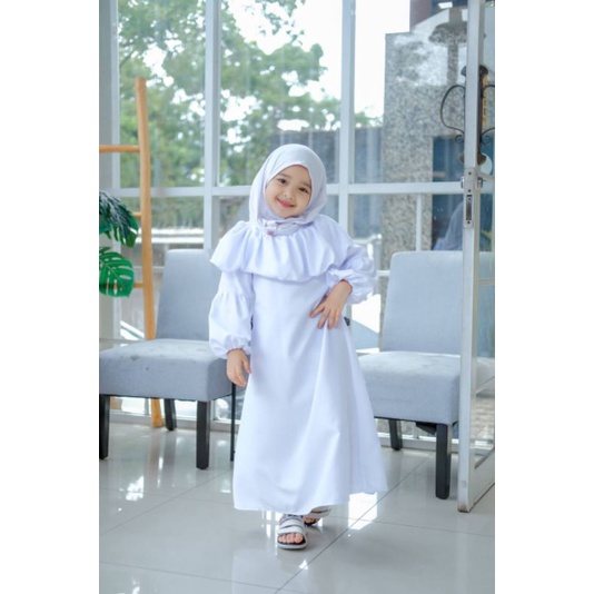 Gamis Whitney / Gamis manasik anak dengan jilbab