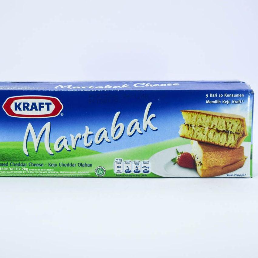 

✬ Kraft Martabak Keju Cheddar Cheese 2kg ✪