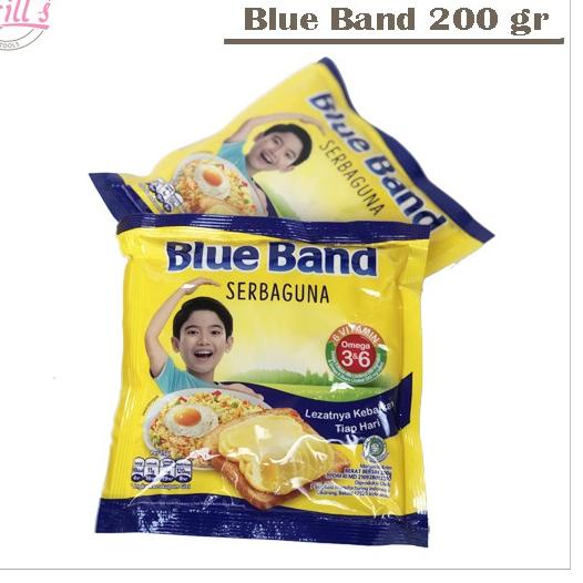 

>XC26619< BLUE BAND SACHET 200 gr / MARGARINE SERBAGUNA / MARGARIN BLUEBAND