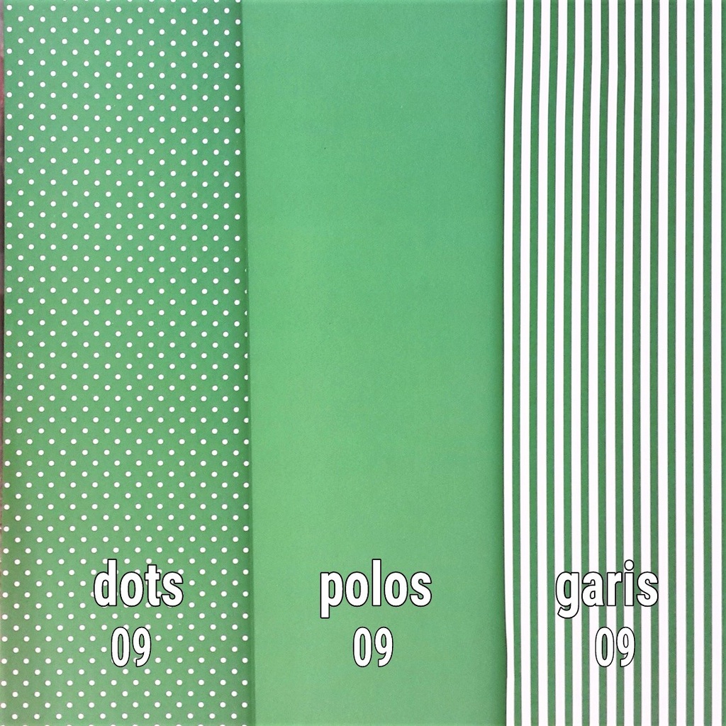 

TOKO ANQA-Kertas kado Papyrus POLOS 09 warna Hijau Tua Uk, 48 x 65 cm 100 gsm