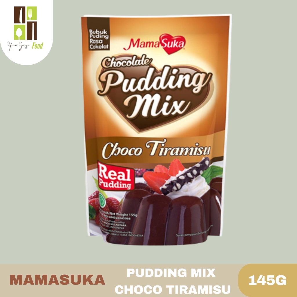 Mamasuka Puding Mix Choco Truffle/Choco Tiramisu 136g