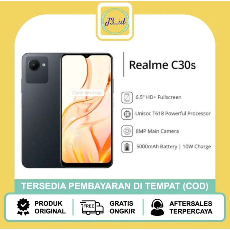 REALME C30S 3/32 &amp; 4/64 &amp; REALME C30 2/32 &amp; 4/64 NEW GARANSI RESMI REALME